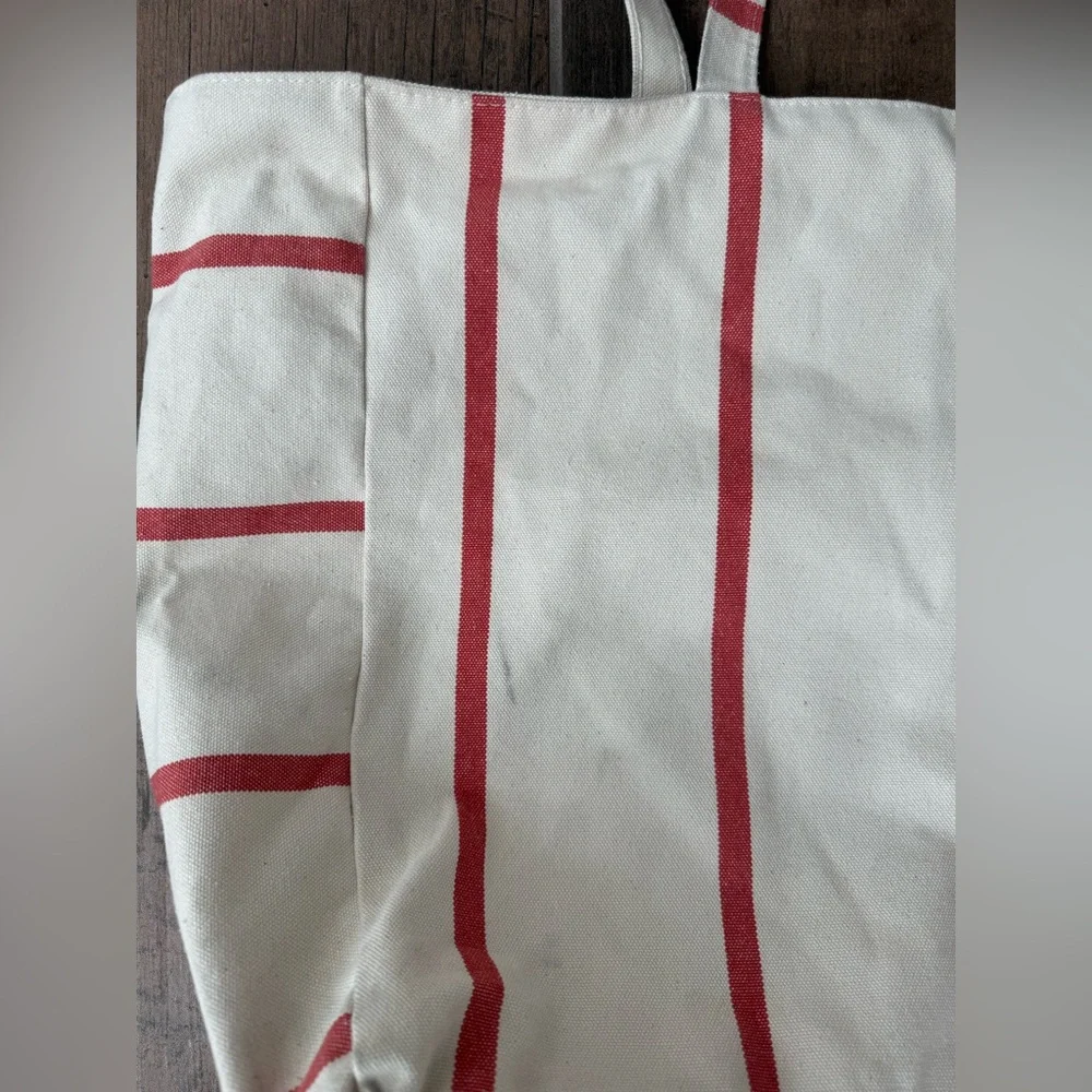 Hearth & Hand with Magnolia Striped Canvas Tote Bag - Picture 7 of 15